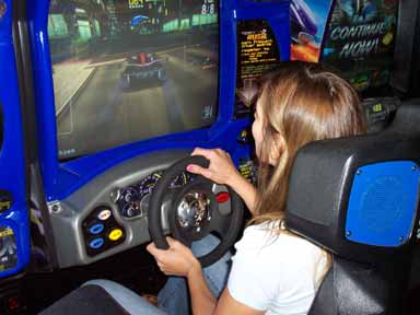 driving video game